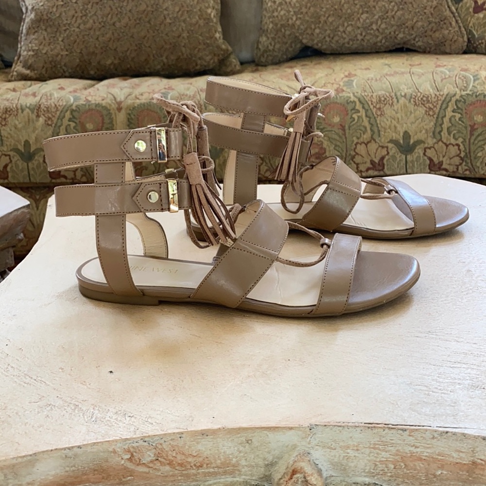 Nine West Beige Sandals